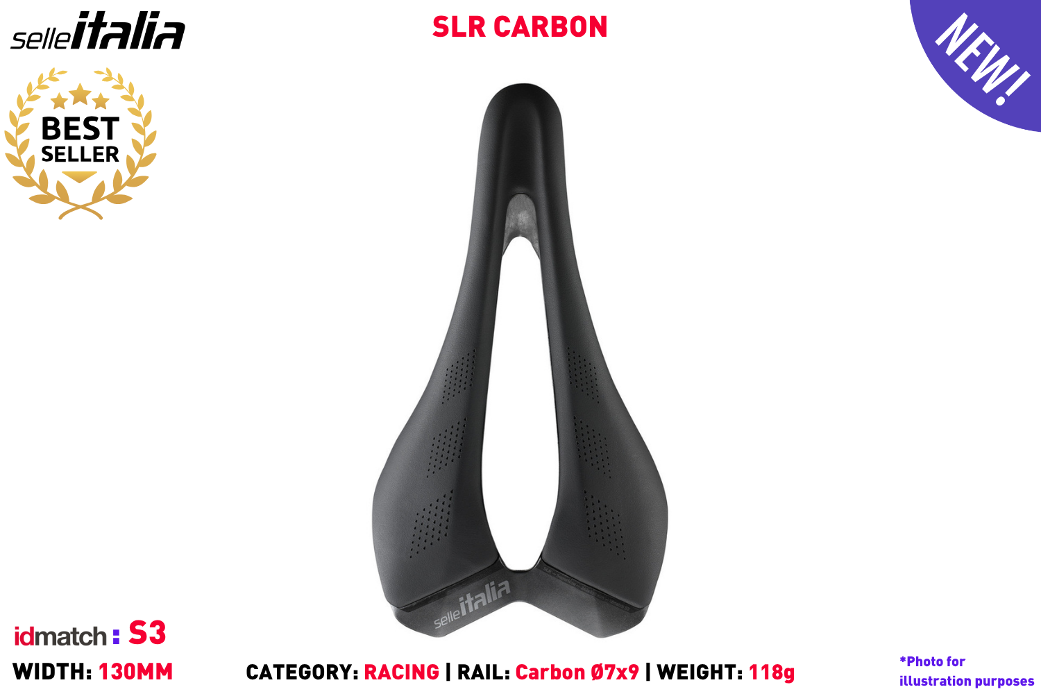 SLR 3D Carbon - S3 | Hup Leong Company | The Bicycle People